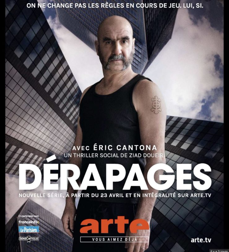 Série TV Dérapage, avec Eric Cantona